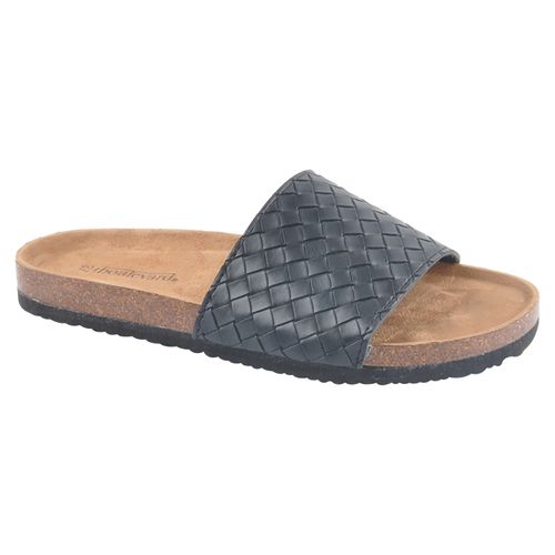 Sandalia Casual Boulevard Para Dama Large Negro Size 38-39