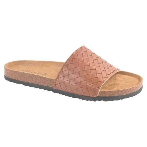 Sandalia Casual Marca Boulevard Para Dama Medium Naranja Size 37