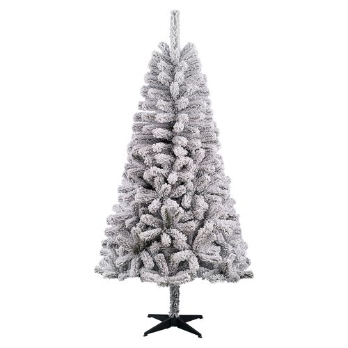 Árbol de navidad verde nevado 1.90 mts de altura 96.5 cm de diámetro 450 puntas de rama Modelo
 HH190-450G