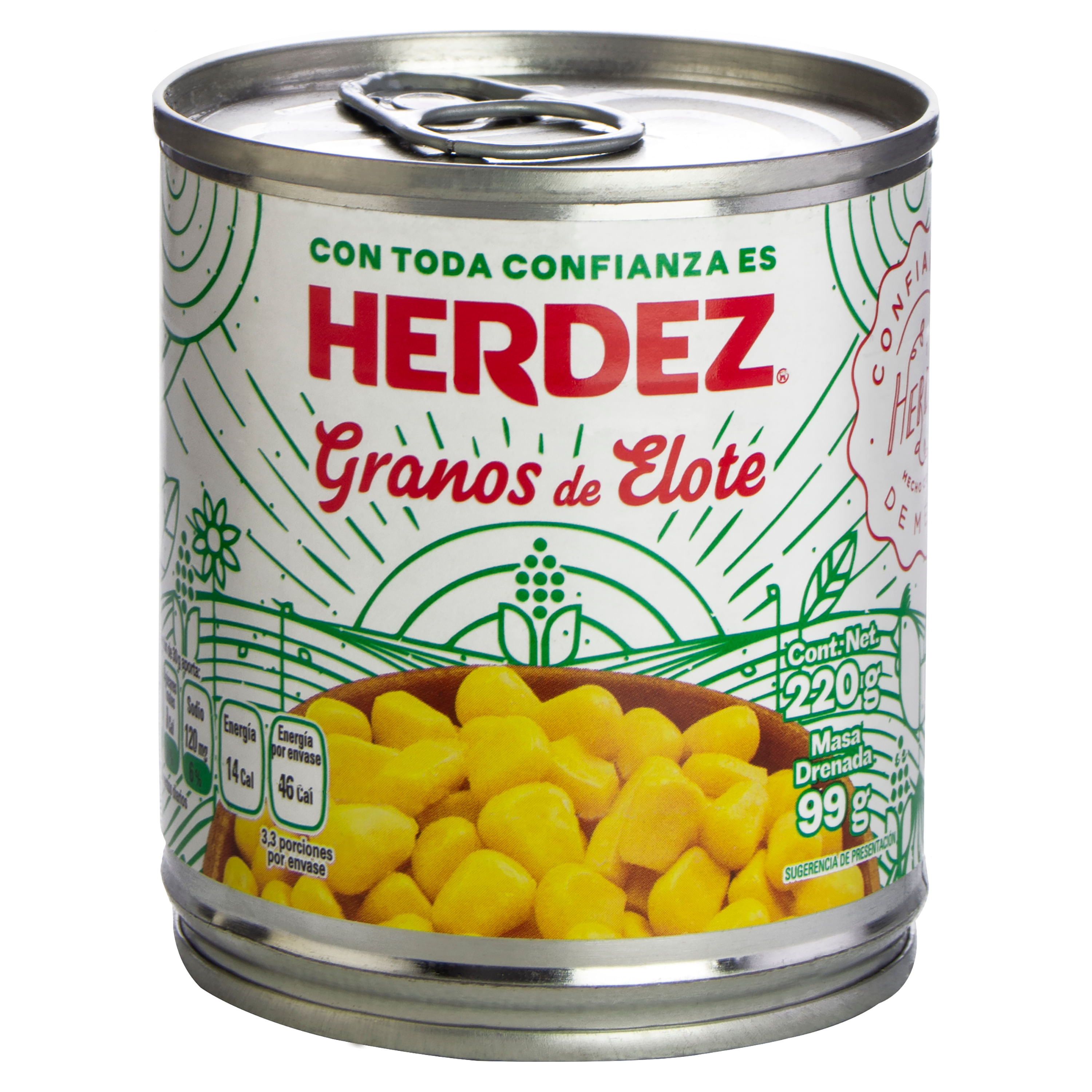 Comprar Maíz Dulce Herdez Lata -220gr | Walmart Costa Rica