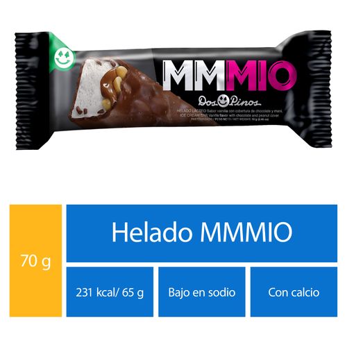 Helado Dos Pinos Mmmio Vainilla - 70gr