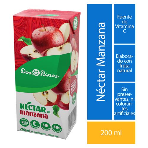 Nectar Dos Pinos Manzana Tetra - 200ml