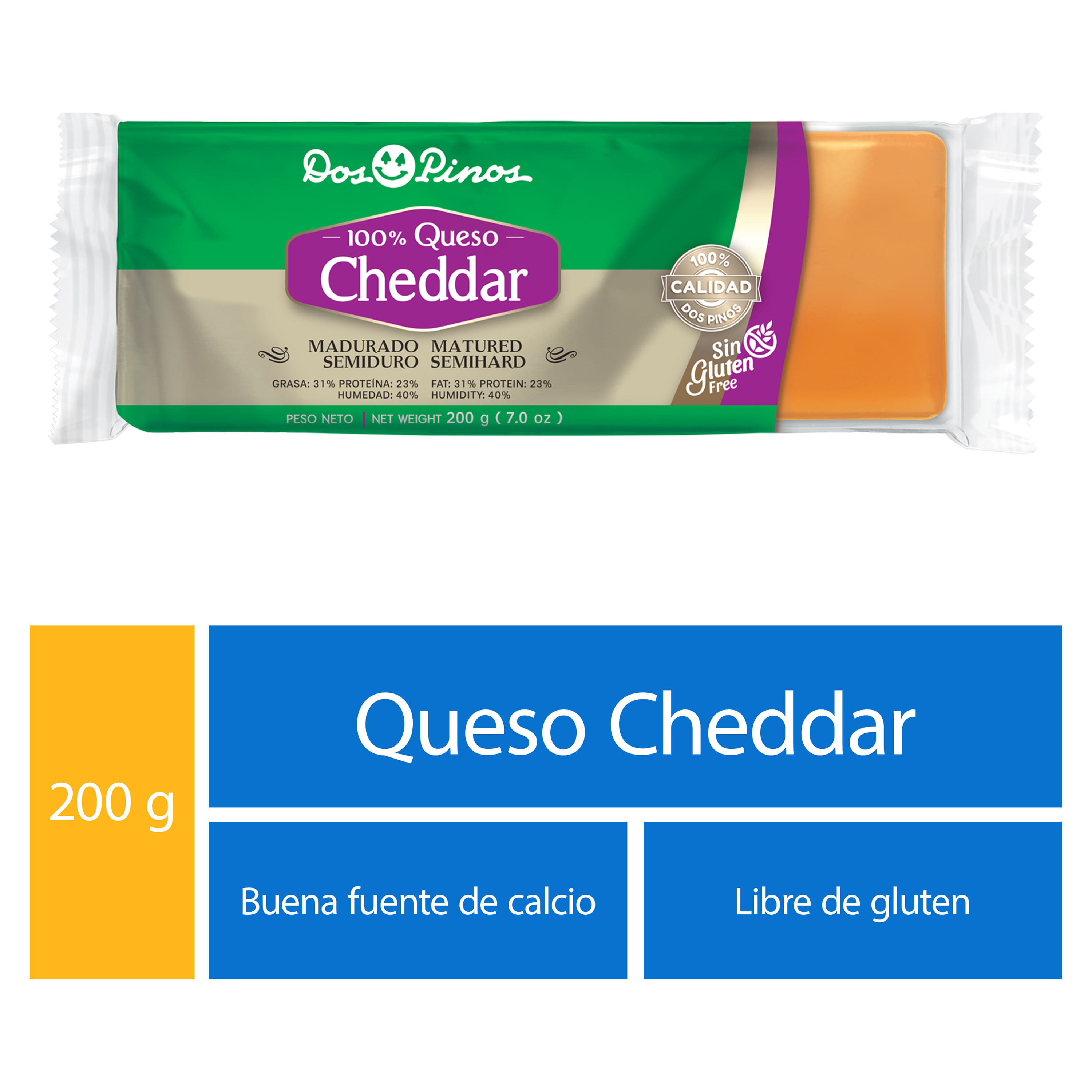 Queso-Maduro-Cheddar-Dos-Pinos-200Gr-1-27782