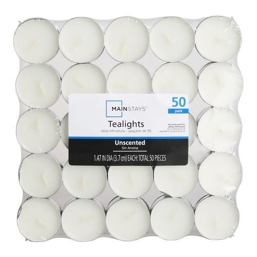 Set de 50 candelas Mainstays Modelo: ZCA3H-50