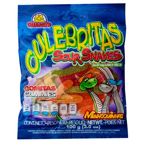 Gomita Guandy, Culebrita Azucarada -100g