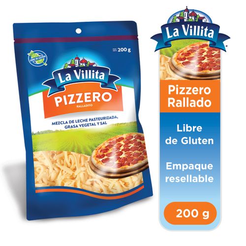 Queso Pizzero La Villita -200gr