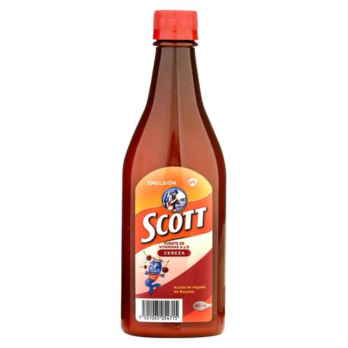 Emulsíon Scotts Oral Cherry 400 ml