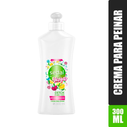Crema Para Peinar Sedal Yuya Detox -300ml