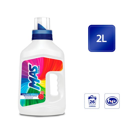 Detergente Líquido MAS Color -2Lt