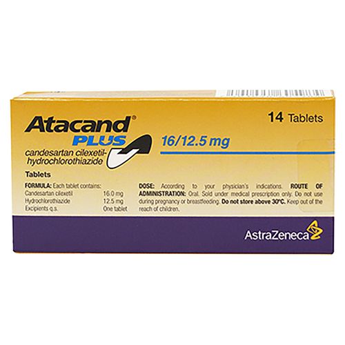 Atacand Plus 16/12.5Mg X14 Tabletas