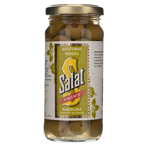 Aceitunas Salat verde pimiento - 230 g