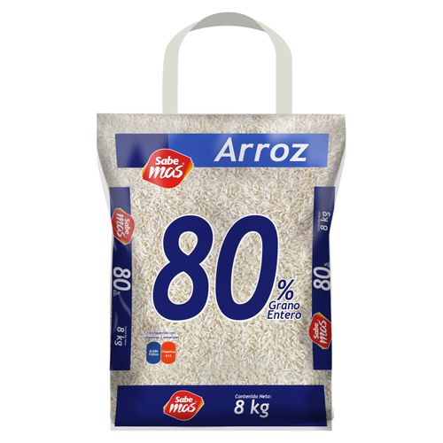 Arroz Sabemas 80% Grano Entero -8000gr