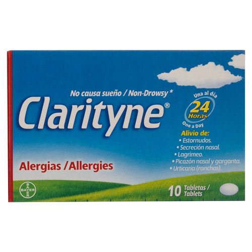 Clarityne Alergia 10 Tabletas