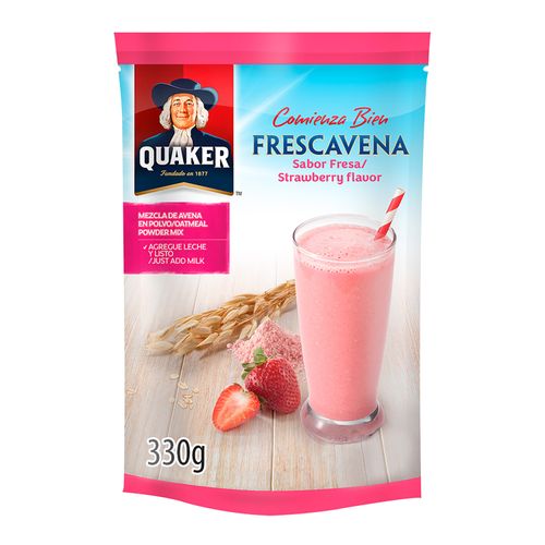 Bebida Quaker Frescavena De Fresa -330gr