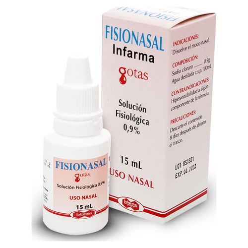 Gotas Nasales Fisionasal 0.9% -15 ml