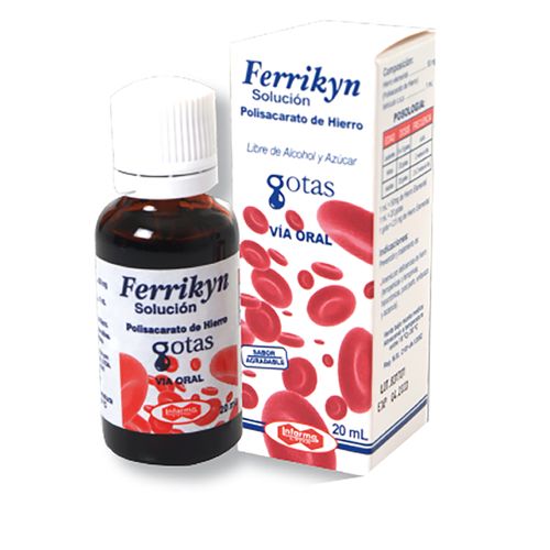 Suplemento de hierro Ferrikyn en gotas - 20 ml