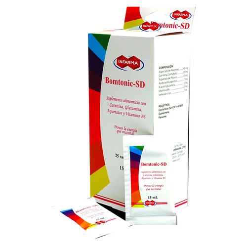 Bomtonicsd 15 ml, Precio indicado por unidad