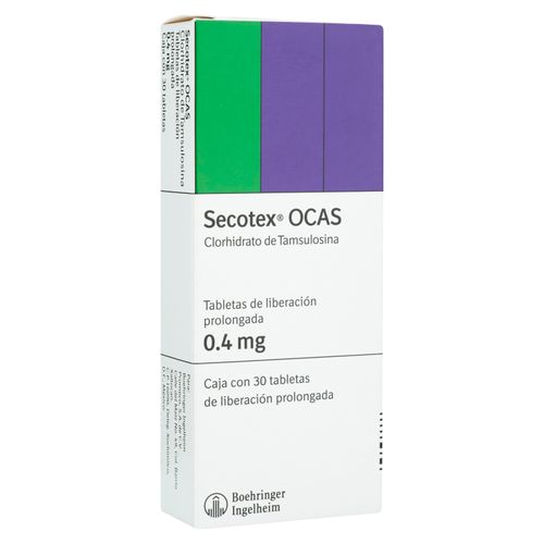 Secotex Ocas 0.4 Mg X30 Tabletas