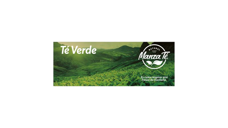 Comprar Té Verde Manza Té 100 Unidades -130gr