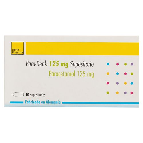 Paradenk 125Mg, Precio indicado por unidad