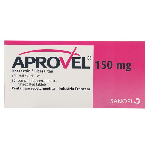 Aprovel 150Mg X28 Tabletas X Caja
