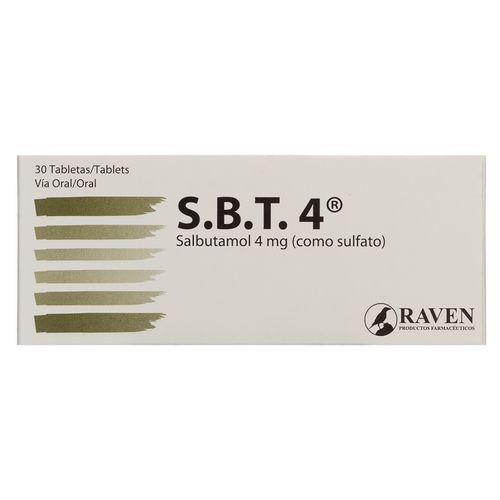 S.B.T Raven 4 Mg , Precio indicado por unidad