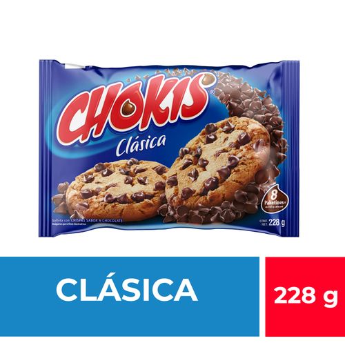 Galleta Gamesa Chokis Chispas Chocolate -228gr