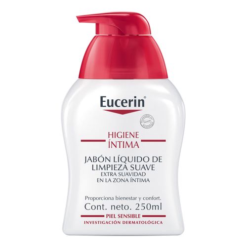 Jabón Líquido Eucerin De Limpieza Suave Zona Íntima -250ml