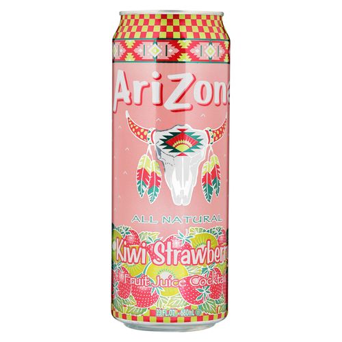 Bebida Marca Arizona Coctel Kiwi Fresa Lata -680ml