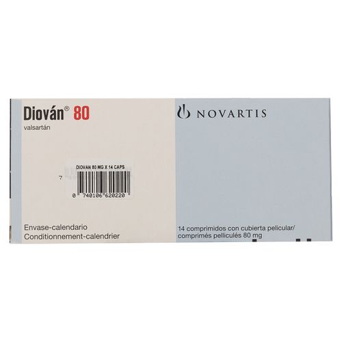Diovan 80 80Mg X14 Comp