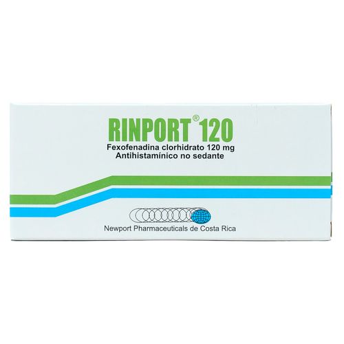 Rinport 120Mg, Precio indicado por unidad