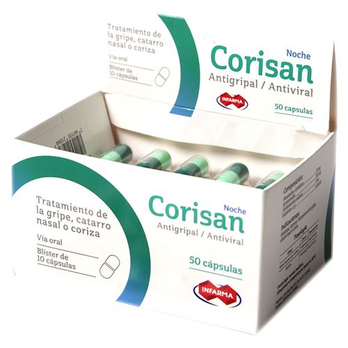 Corisan Noche, Precio indicado por unidad