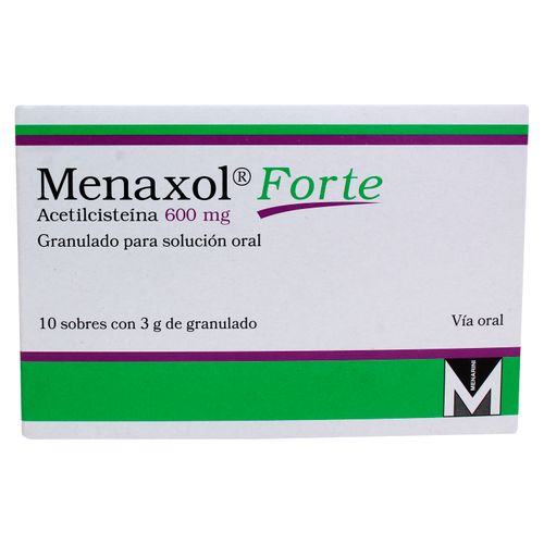 Menaxol Menarini Forte 600 Mg 10 Sobres