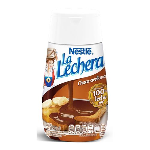 Nestlé La Lechera® Leche Condensada Choco Avellana Botella Squeeze 325G