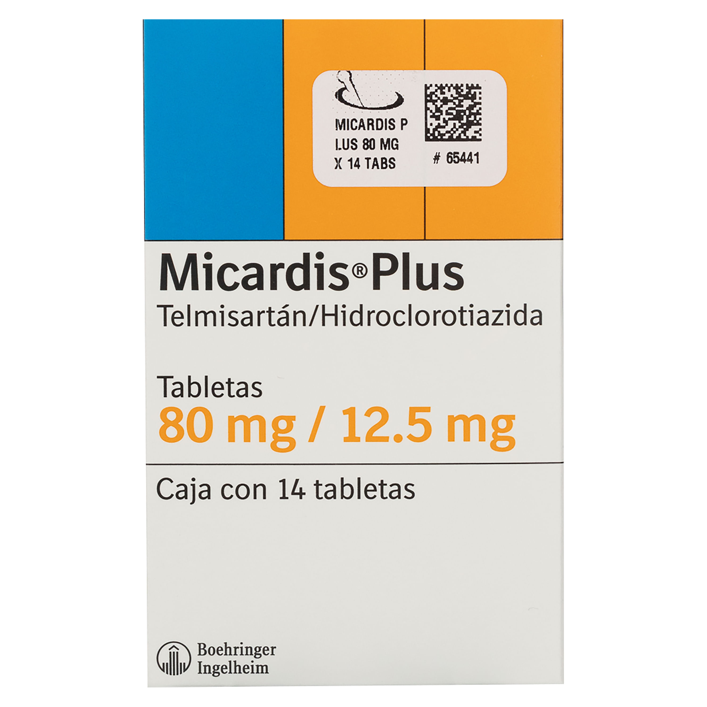 Micardis Plus 80/12.5Mg X14 Tab
