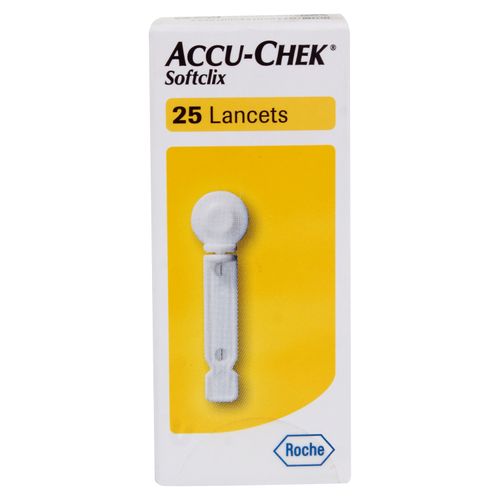 Lancetas Accu Check Softclix 25 unidades