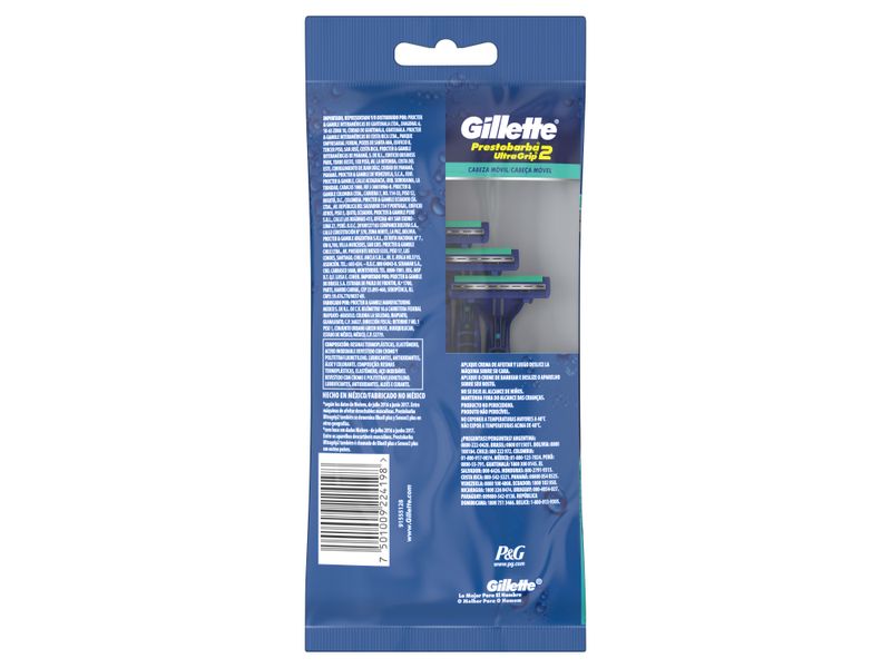 M-quinas-Para-Afeitar-Desechables-Gillette-Prestobarba-UltraGrip-2-5-Unidades-2-30129