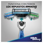 M-quina-de-Afeitar-Recargable-Gillette-Mach3-AquaGrip-con-Mango-Antideslizante-2-Repuestos-5-28857