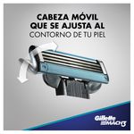M-quina-Para-Afeitar-Recargable-Gillette-Mach3-Aqua-Grip-con-mango-antideslizante-1-Cartucho-Para-Afeitar-1-Kit-4-72893