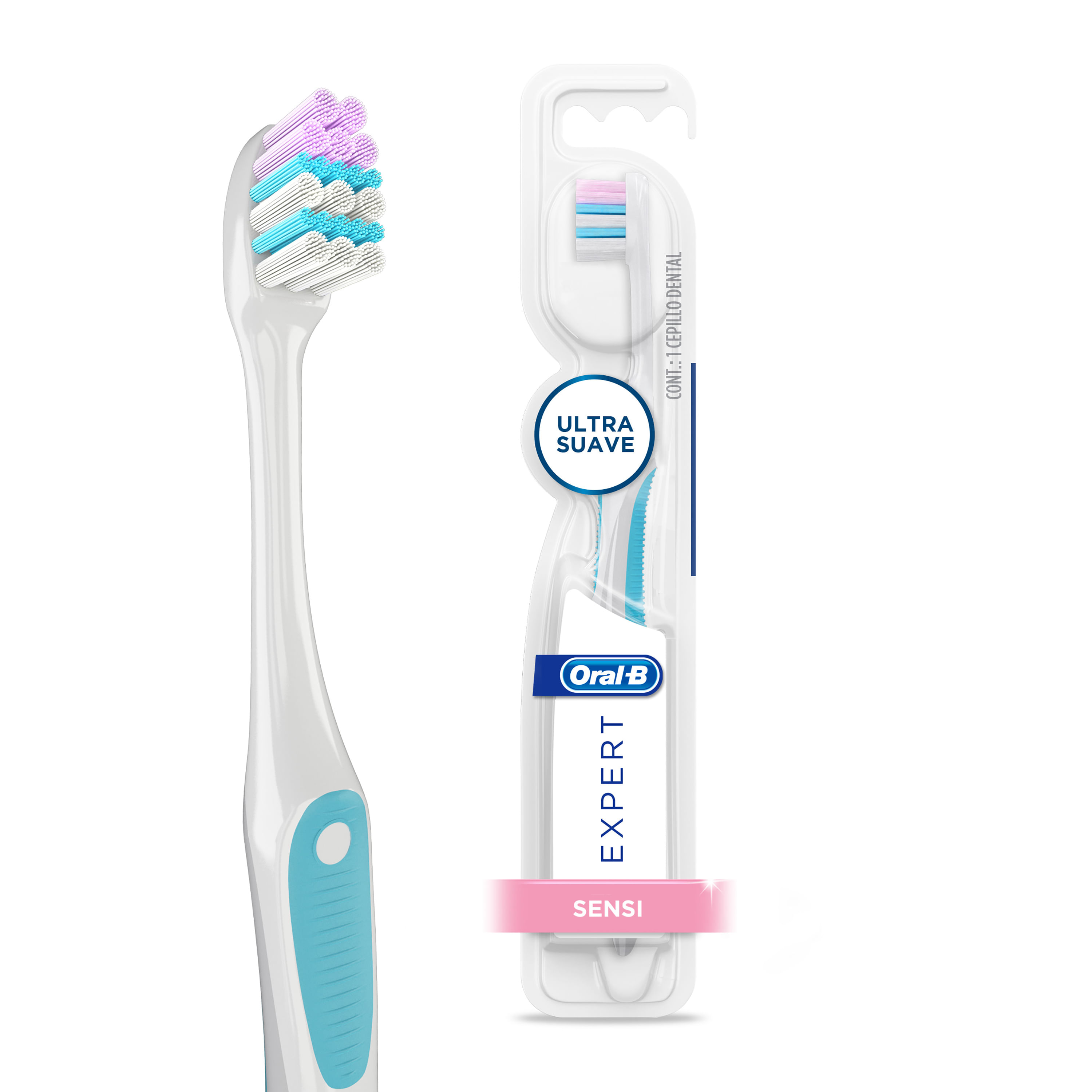 Oral-B ® Complete Kit Portátil - Kit de 1 cepillo dental + 1 pasta dental