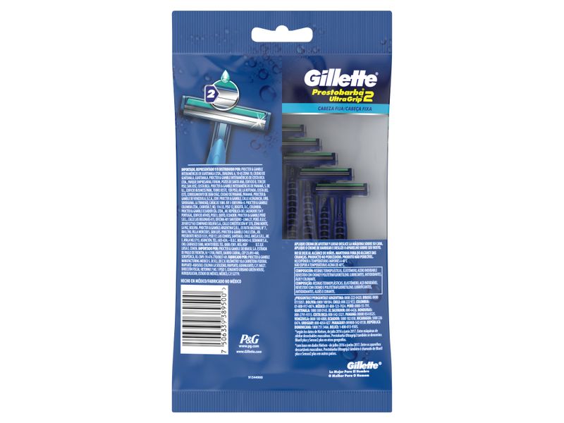 M-quina-de-Afeitar-Desechable-Gillette-Prestobarba-Ultragrip2-con-Cabezal-Fijo-10-Unidades-2-35866