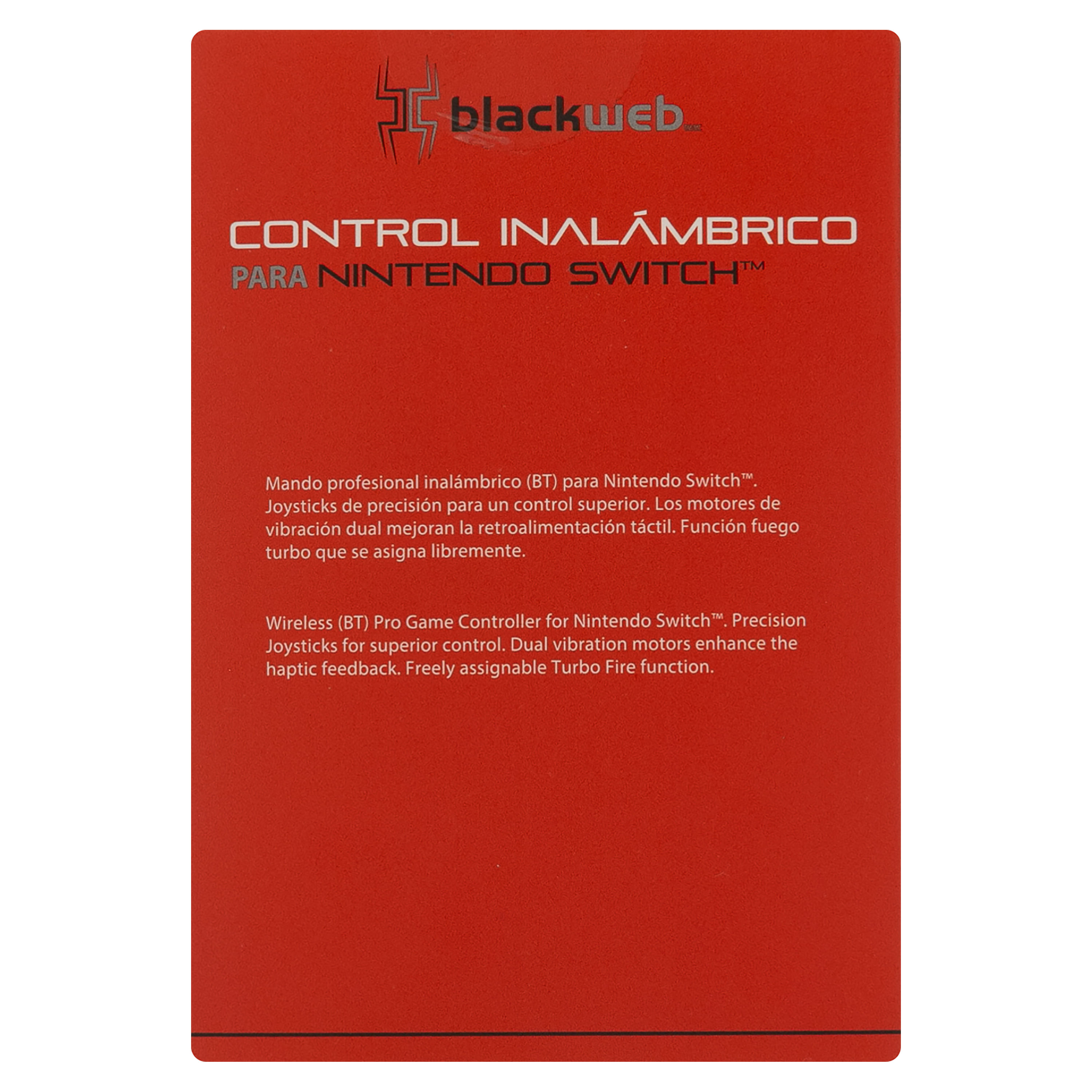 Mando para Nintendo Switch Pro Inalámbrico Controller compatible PC  IMPORTADO