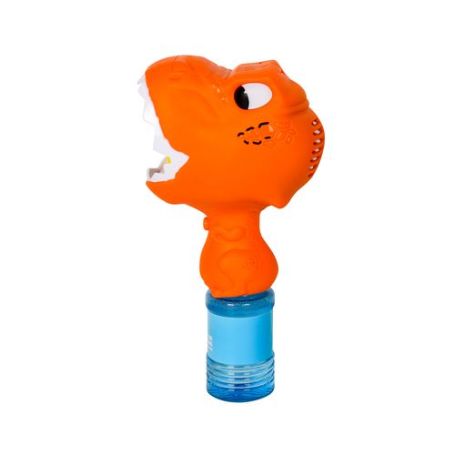 Soplador De Burbujas Dino Naranja