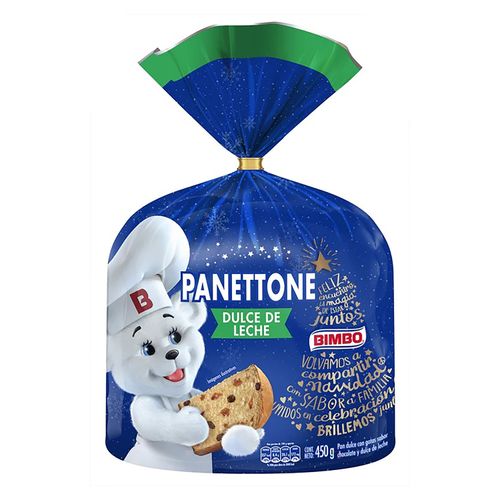 Panetón Bimbo Dulce Leche -450gr