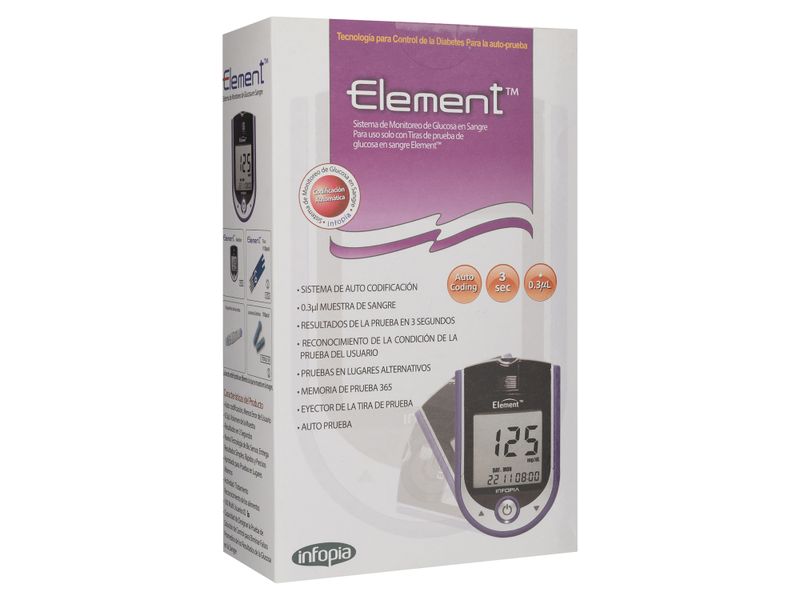 Glucometro-Element-Pack-5-82381