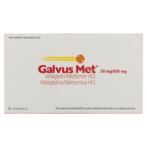 Galvus Met 50 850 Mg X56 Comp