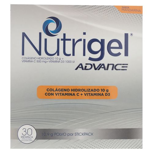 Colágeno Nutrigel Advance Polv Man 10G X 30