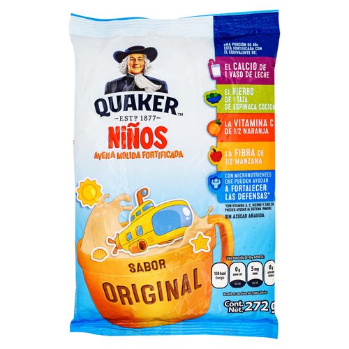 Avena Molida Quaker Kids 272G