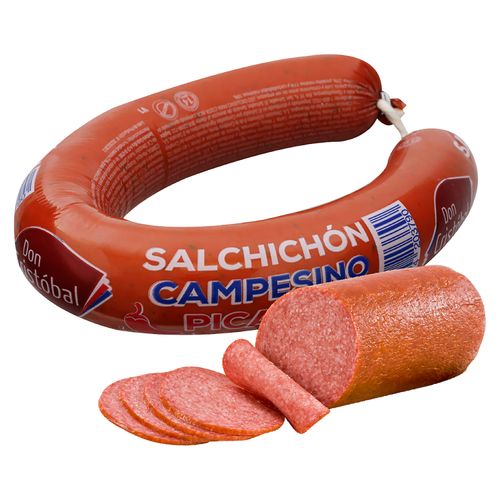 Salchichón Don Cristobal Campesino Picante -500gr