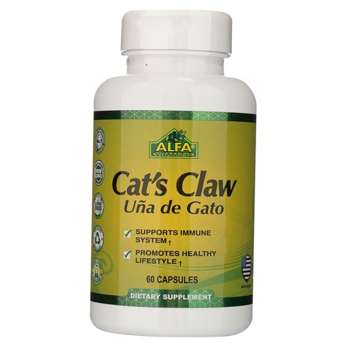 Alfa Vitamins Una Gato 60 Caps